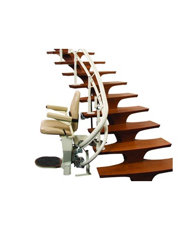 Harmar CSL500 Curved Stair Lift 2